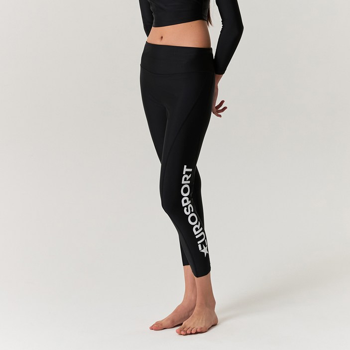 스파이더 여성용 유로 스포츠 워터 트리코트 9부 레깅스