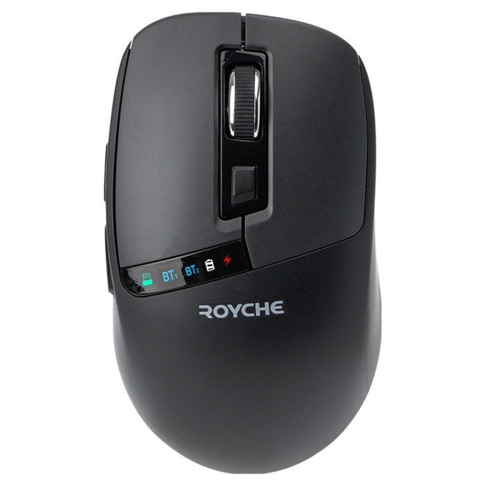 로이체 충전식 저소음 멀티페어링 블루투스 무선 마우스 RX710TR