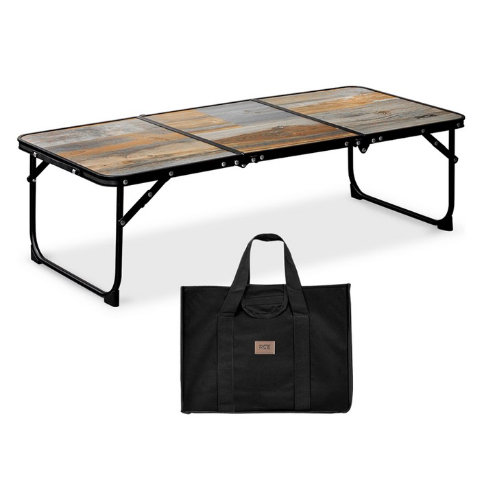 로티캠프 와이드슬림 3단 접이식 미니 캠핑 테이블