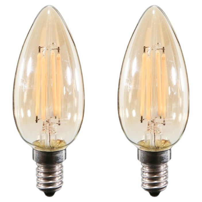 비츠온 KDT LED 에디슨 촛대구 E14 일반형 4W C35