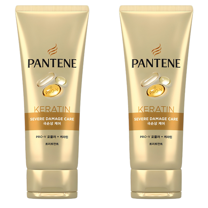 팬틴 극손상케어 헤어트리트먼트, 220ml, 2개