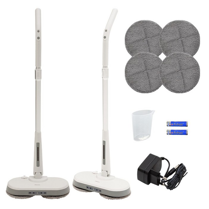 아이룸 최신형 차이슨 자동 무선 물걸레 청소기, 화이트, 단일상품