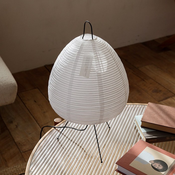 케이트가든 에그 한지 스탠드 조명 페이퍼 램프 단스탠드 무드등, 단일색상