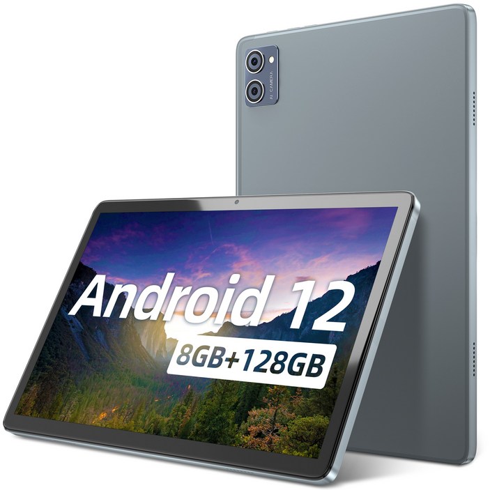 샤오신패드 점퍼 태블릿/10.1/8G +128G/안드로이드 12/가성비태블릿PC/슬림/Full HD IPS/블루투스5.0/그레이, grey