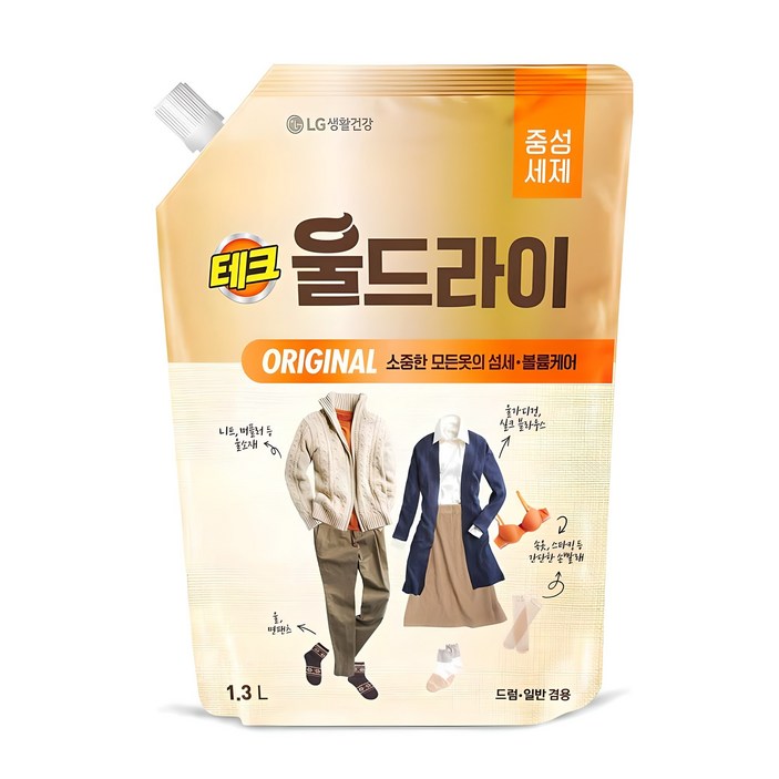 테크 울드라이 세제 리필