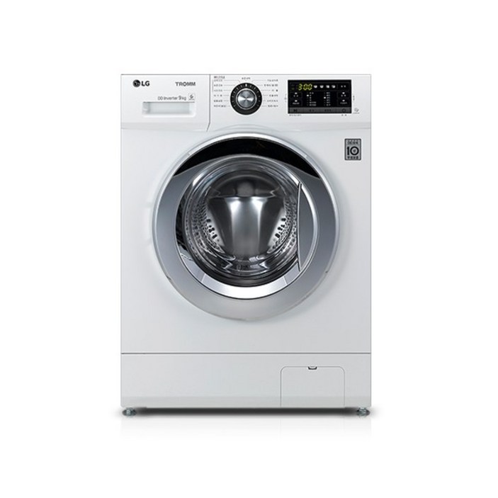 [건강세탁 시스템] LG전자 트롬 드럼세탁기 9kg F9WP LG기사님 친절설치 폐가전 수거 (로켓)