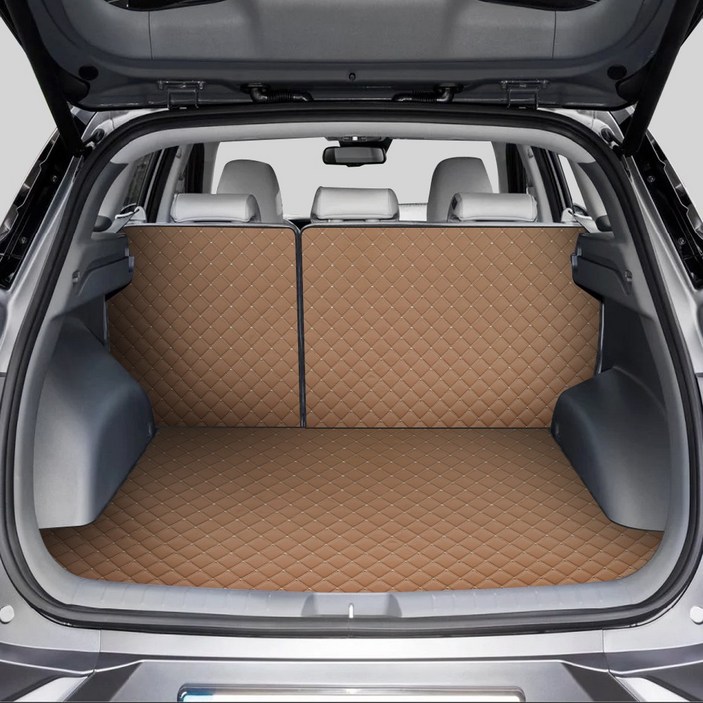 지엠지모터스 프리미엄 퀼팅 차박 트렁크매트 + 뒷열커버 세트