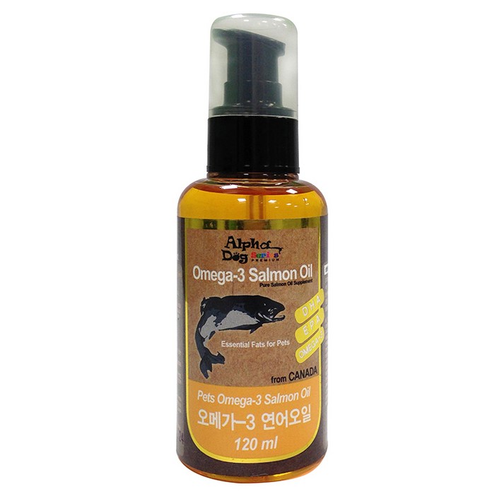 알파독 오메가3 연어오일 120ML 알파독 오메가3 연어오일 120ML
