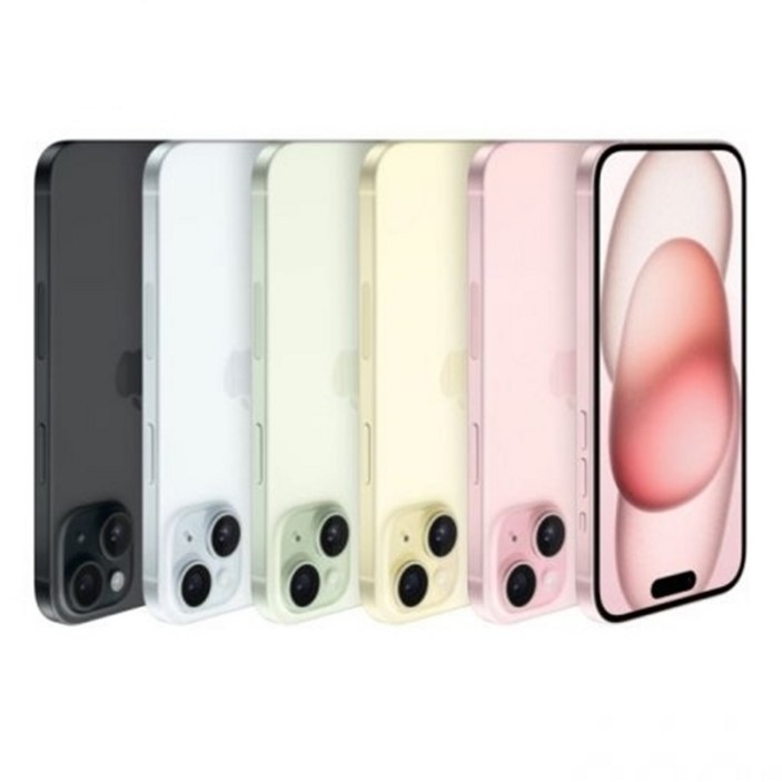 애플 아이폰 15 128GB A3090 공기계 중고폰 리퍼폰 모든 부품 100% 정품, 옐로우, 128GB