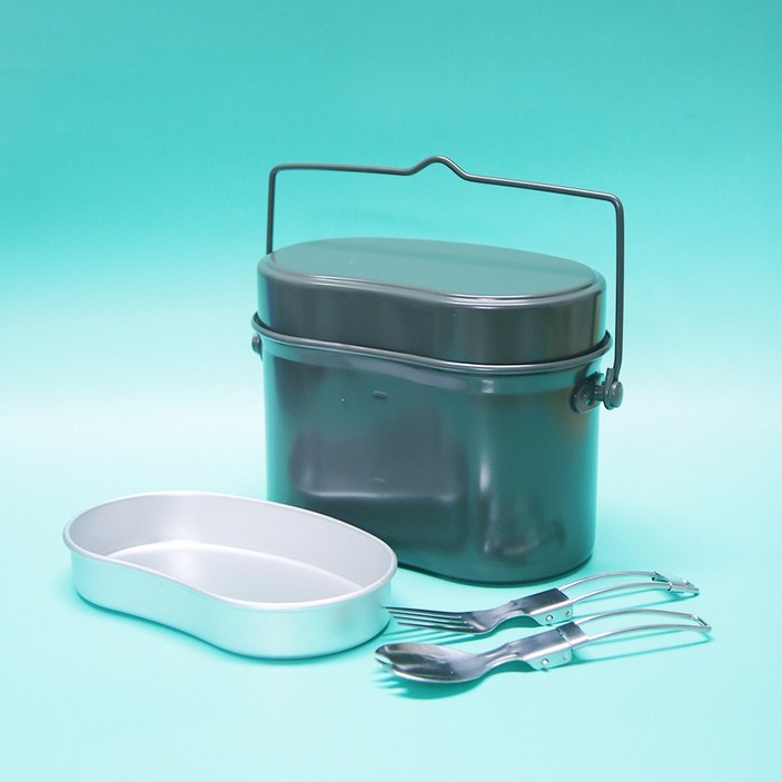 군용반합 캠핑 반합 코펠 CF-MTR18, 1개, 단일색상