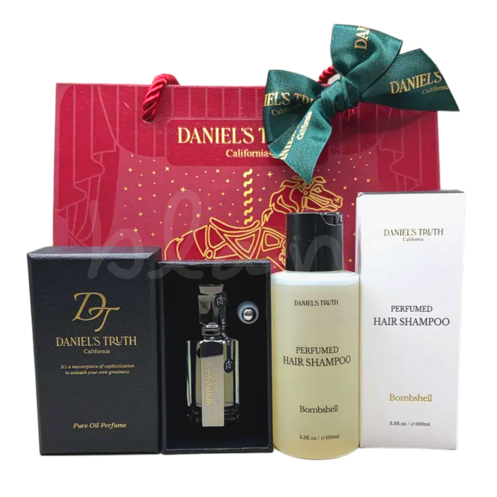다니엘트루스 오일퍼퓸 밤쉘루스10ml + 퍼퓸드 헤어 샴푸100ml (선물포장 서비스)