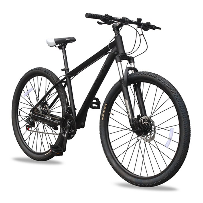 알루미늄 시마노 24단 MTB 자전거 유압식디스크브레이크 클릭 토브27.5D 2세대, 무광블랙미조립, 1개, 180cm