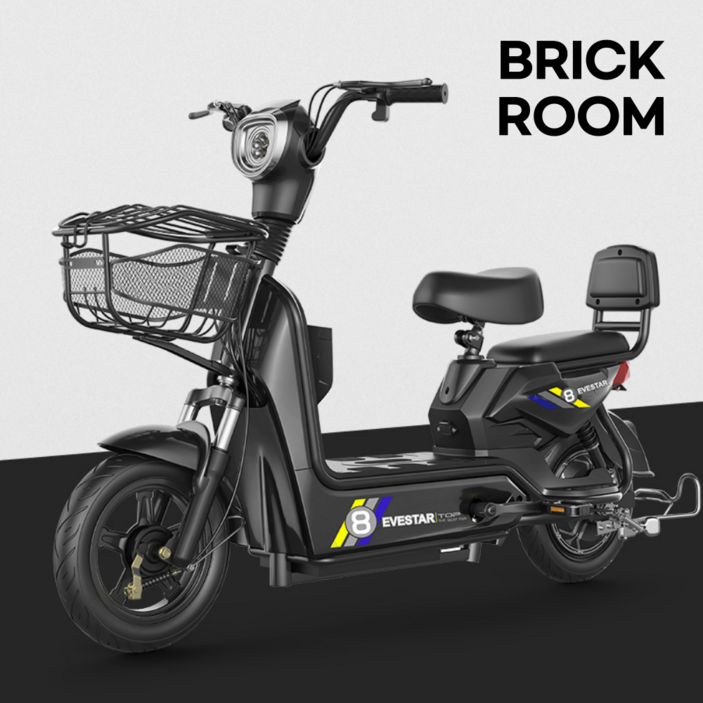 엑스라이더 BRICKROOM 3세대 전기 스쿠터 자토바이 전동 출퇴근 자전거 2인용 팻바이크 오토바이