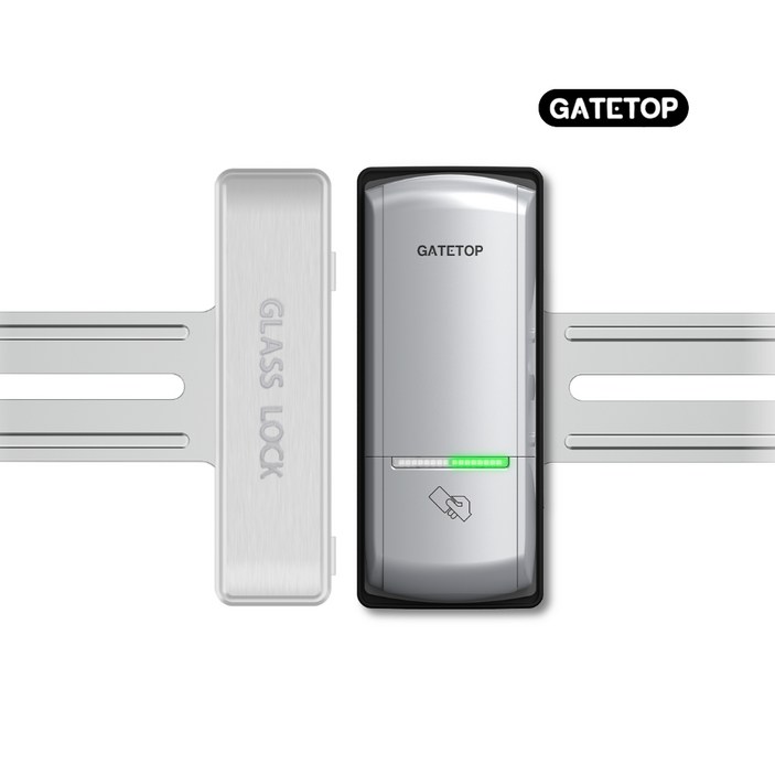 게이트탑 단문 양문 유리문 도어락 GC707 번호전용 고객직접설치