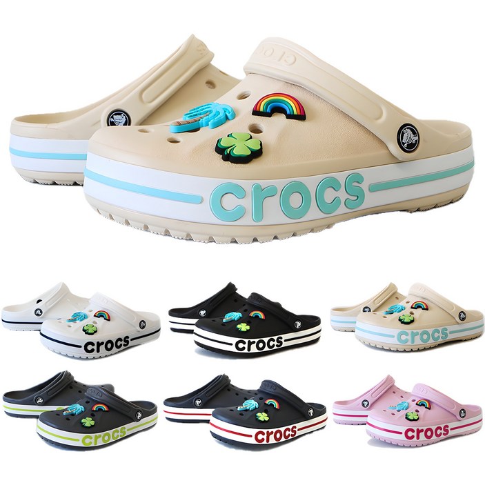 크록스 정품 ORIGINAL BAYABAND CLOG 크록스 바야밴드 클로그 슬리퍼 레츄 악세사리 포함 크록스 정품 ORIGINAL BAYABAND CLOG 크록스 바야밴드 클로그 슬리퍼 레츄 악세사리 포함