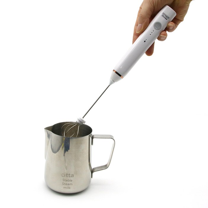 커피세컨즈 충전식 전동우유거품기 CSMO1, 단품