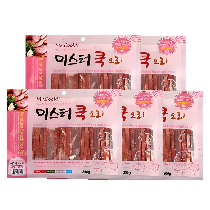 도그펜시아 강아지 미스터쿡 슬라이스 간식