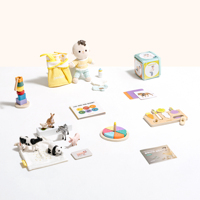 피카비 플레이키트 Growth 3 1718개월 몬테소리교구 돌아기장난감, 1개