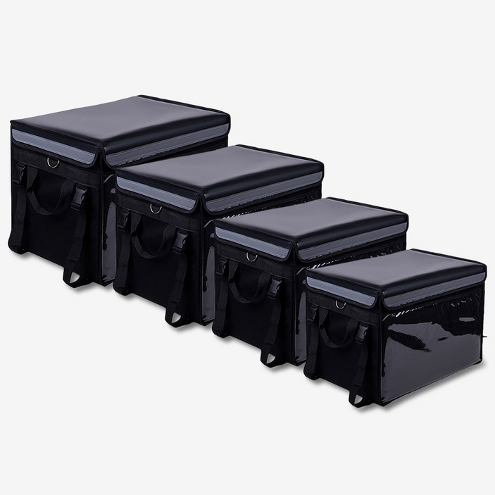 오토티엔 오토바이 배달가방 퀵 수납함 배달대행가방 배달통 4가지 사이즈 30L 48L 62L 80L, 단일색상
