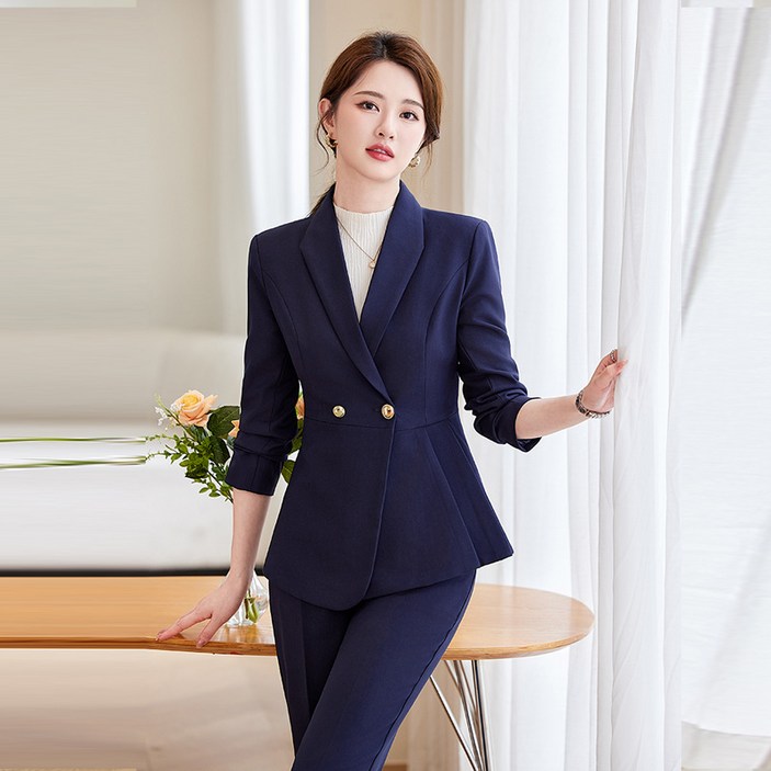 스타일닥터 여성 정장 세트 정장 투피스 면접 바지 정장