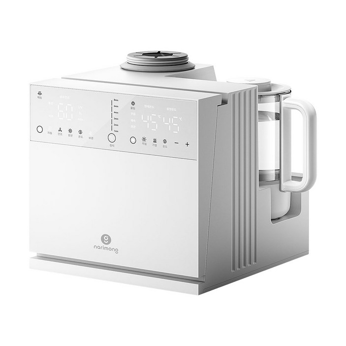 나리몽 밀크박스 젖병소독기 분유포트 보온 분유쉐이커 올인원