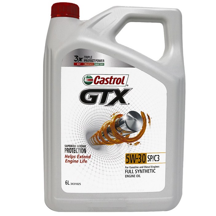캐스트롤 GTX SP C3 5W30 6L 디젤 엔진오일 캐스트롤 GTX SP C3 5W30 6L 디젤 엔진오일