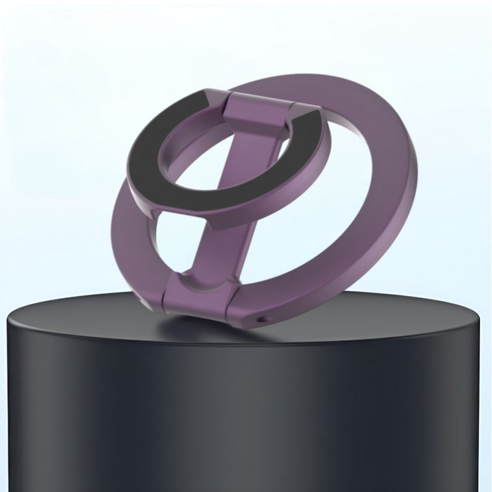 미블룸 초강력 맥세이프 헬스장 초슬림 메탈 양면자석 그립 스마트링 거치대