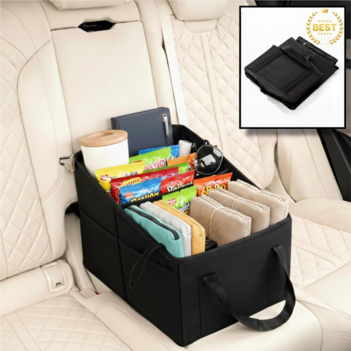 모와다온 칸막이 차량 수납정리함, 블랙