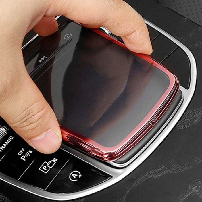 벤츠 C E클래스 W205 W213 터치패드 기스방지보호 케이스 호환 용품, 신형타입 (블랙)