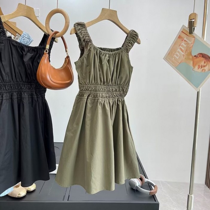 Cwadun 여성용 신상 프랑스 스타일 여름 원피스