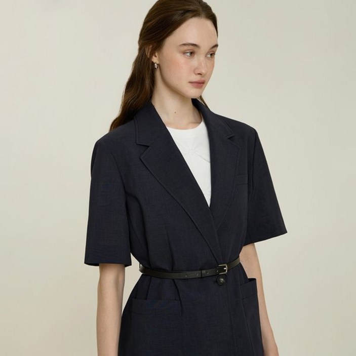 잇미샤 25 SS 벨티드 하프슬리브 자켓 ITP5ZJK90A 2120729