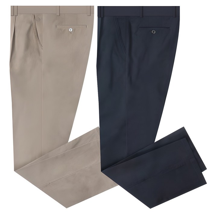 11 남자 스판 면바지 원턱 치노 바지 팬츠