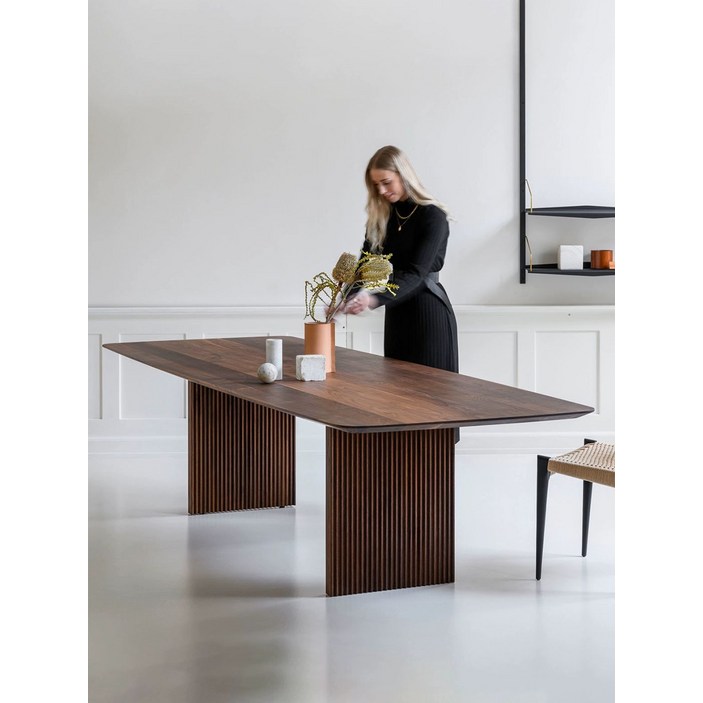 10인용식탁 북유럽 원목 탁자 카페 식탁 레스토랑 사무실 인테리어 거실 대형 식당