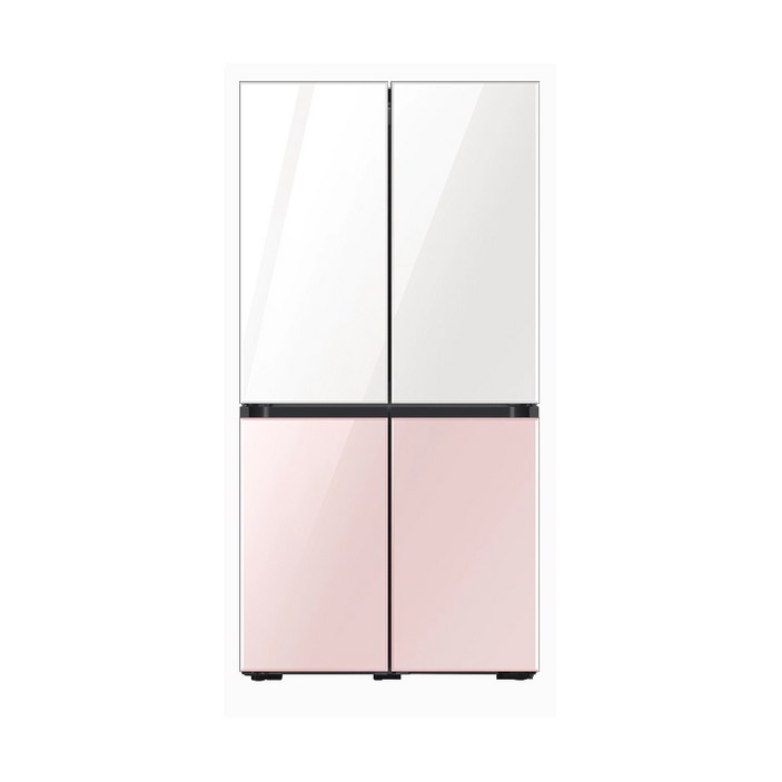 삼성 비스포크 키친핏 냉장고 RF60C9013AP 도어색상 글램화이트 글램핑크