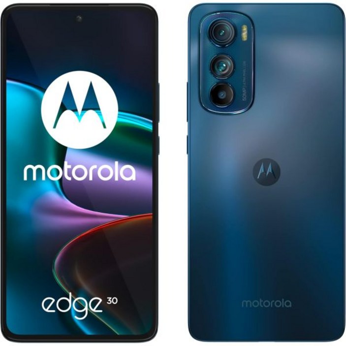 모토로라 엣지 30 듀얼심 128GB ROM 8GB RAM GSM 언락 5G 스마트폰 미터 그레이 국제 버전