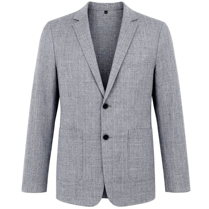 루크 남성 봄여름 캐주얼 린넨 면 자켓 가벼운 긴팔 베이직 패션 마 재킷 데일리 얇은 시원한 정장 아우터