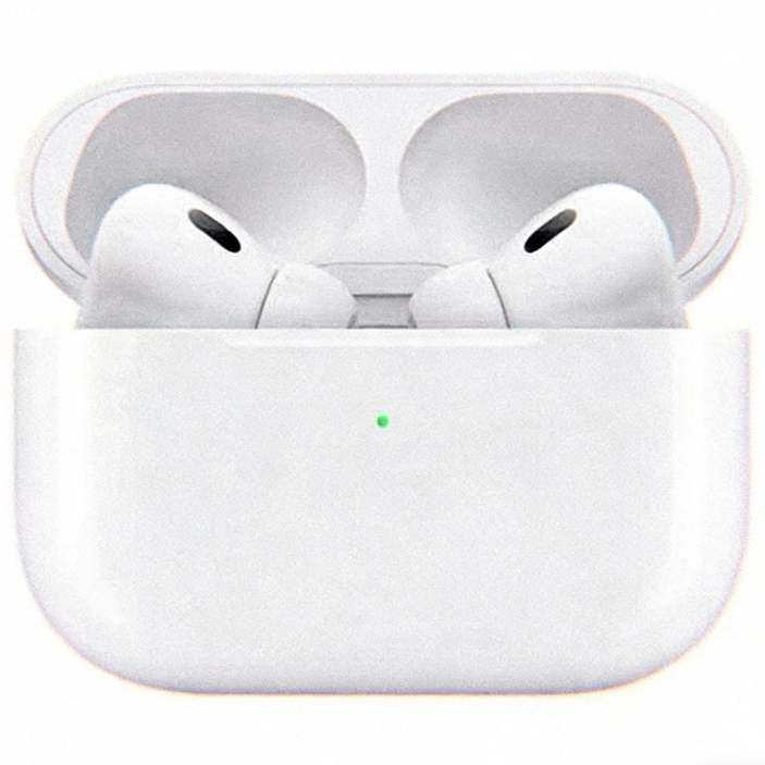 스탠드화이트 AirPods Apple에어팟 프로 2세대 노이즈 캔슬링 블루투스 헤드폰 USB-C, 1개, uhdsd, neuurdf