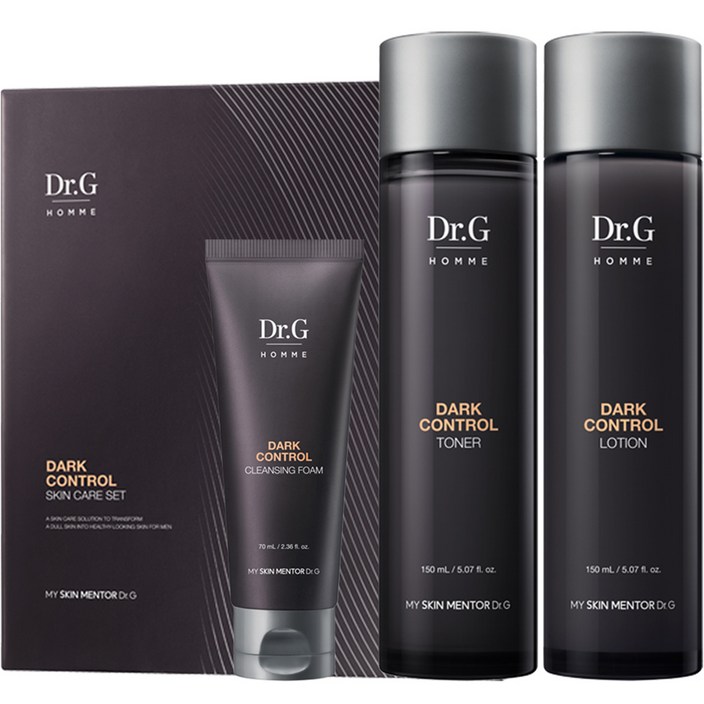 닥터지 옴므 다크 컨트롤 토너 150ml 로션 150ml 클렌징폼 70ml 세트, 1세트 닥터지 옴므 다크 컨트롤 토너 150ml 로션 150ml 클렌징폼 70ml 세트, 1세트