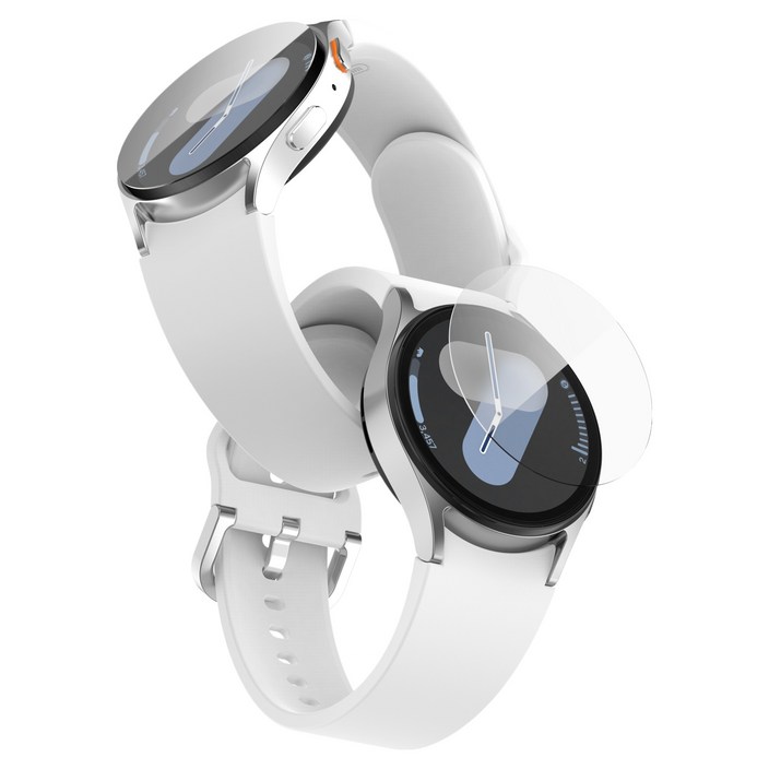 칸탐 갤럭시워치 6 클래식 풀커버 강화유리 액정 보호필름 47mm 4p 세트, 1세트