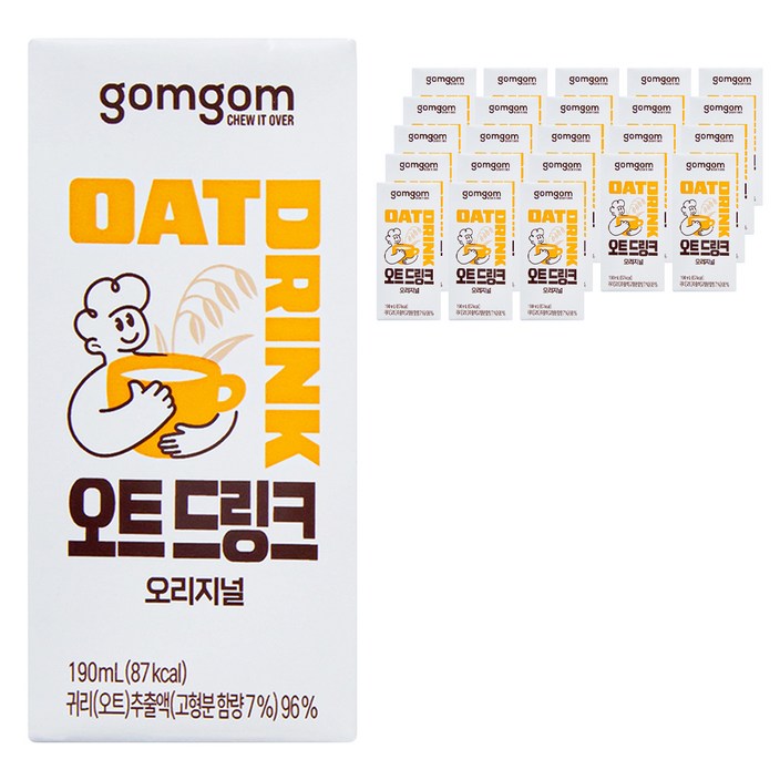 곰곰 오트드링크 오리지널, 24개, 190ml