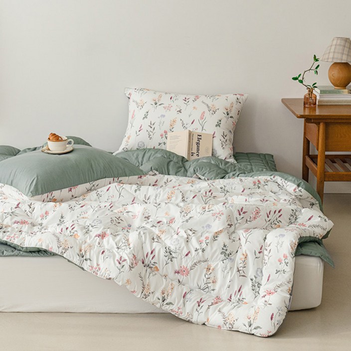 세사온라인 올리브 차렵이불