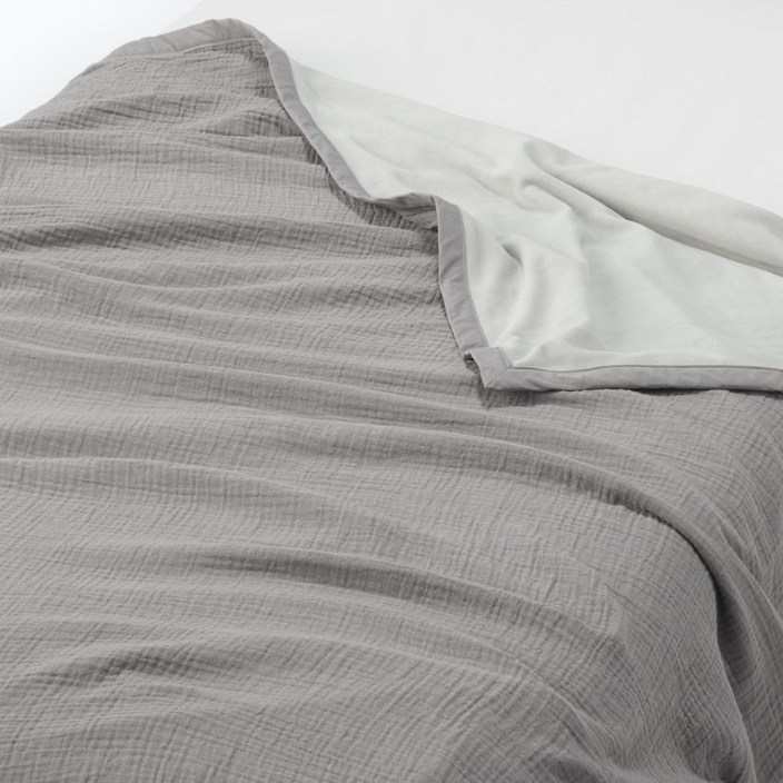 무인양품 일본직구 신상 벨루어 리버시블 블랑캣 담요