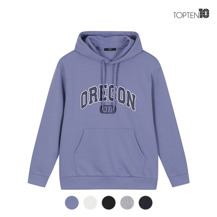 탑텐 탑텐  남성 더블니트 스웨트 후드 티셔츠MSC3TH1902