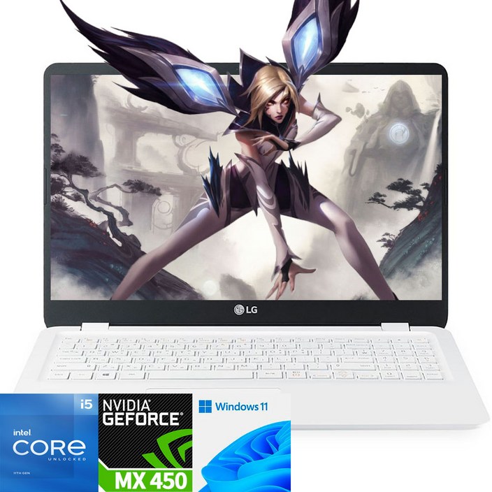 LG전자 울트라PC 15U50P i5-1135G7 32G NVMe SSD 1TB GeForce MX450 윈11 고사양 게이밍 노트북