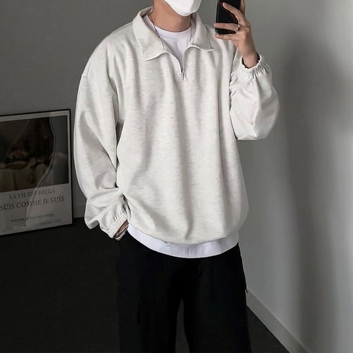 치트키 에딘 쫀쫀 반집업 맨투맨 치트키 에딘 쫀쫀 반집업 맨투맨