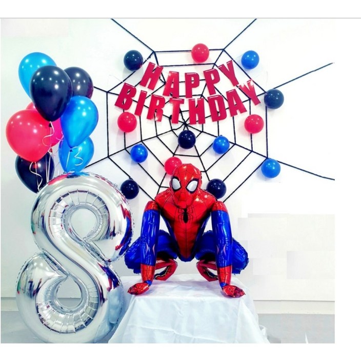 3D스파이더맨풍선 세트 대형 남아 생일 파티 아들 남아 장식 어린이집 행사 남편 선물 3D스파이더맨풍선 세트 대형 남아 생일 파티 아들 남아 장식 어린이집 행사 남편 선물