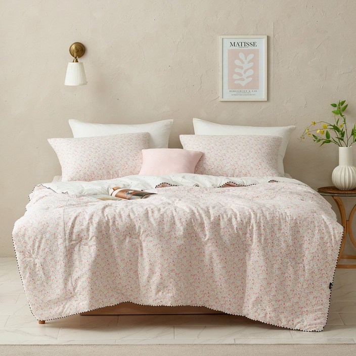 박홍근홈패션 카시아 세미마이크로 차렵이불 S