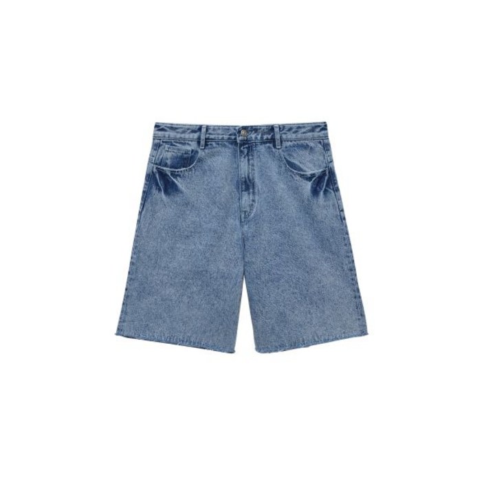 100% 정품 인스턴트펑크 디스트로이드 버뮤다 데님 팬츠 바지