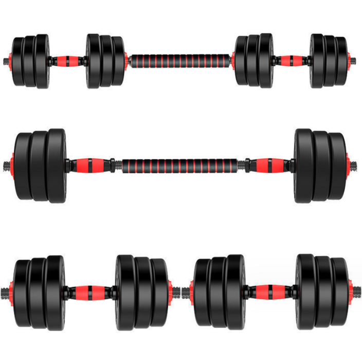 TANI 무게조절 덤벨 & 바벨 조립식 세트 10KG ,20KG ,30KG ,40KG, 1세트, 40kg