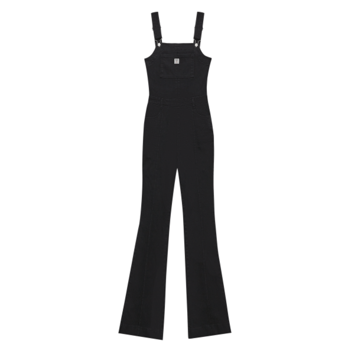 정품 인스턴트펑크 부츠컷 데님 오버롤